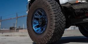 Ford F-250 Super Duty with Fuel 1-Piece Wheels Traction - D827